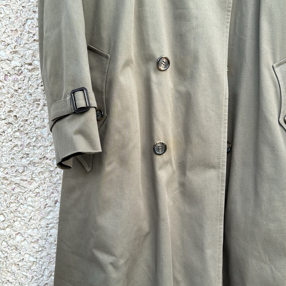 Vintage Christian Dior Classic Men’s Trench Coat - Picture 12 of 13